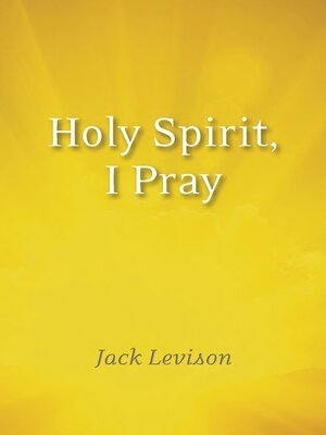 cover image of Holy Spirit, I Pray